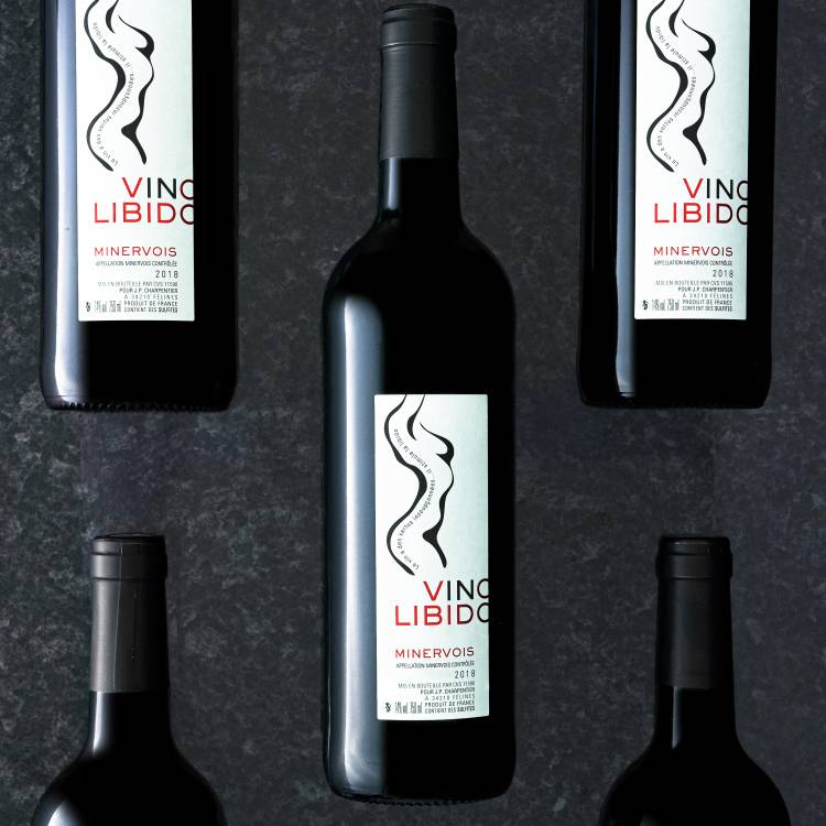 Le Vin rouge "In Vino Libido"- AOC Minervois - Millésime 2019 - 1