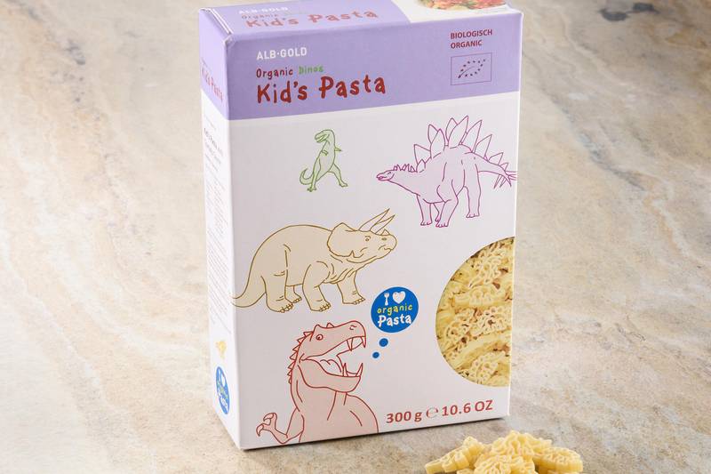 Les Pâtes dinosaures pour enfants