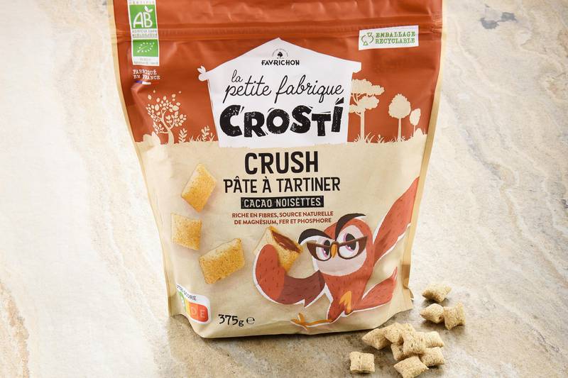 Favrichon -- Crosti crush pâte à tartiner choco noisettes Vrac - 10 kg main image 0