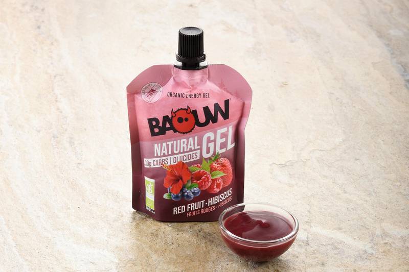 Le Gel énergétique fruits rouges et hibiscus BIO - Mon Marché