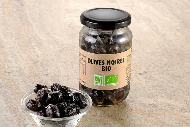 Les Olives noires BIO - Mon Marché