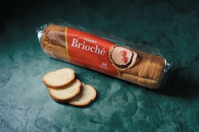 Toast Rond Les Toasts de pain de mie brioché - Mon Marché
