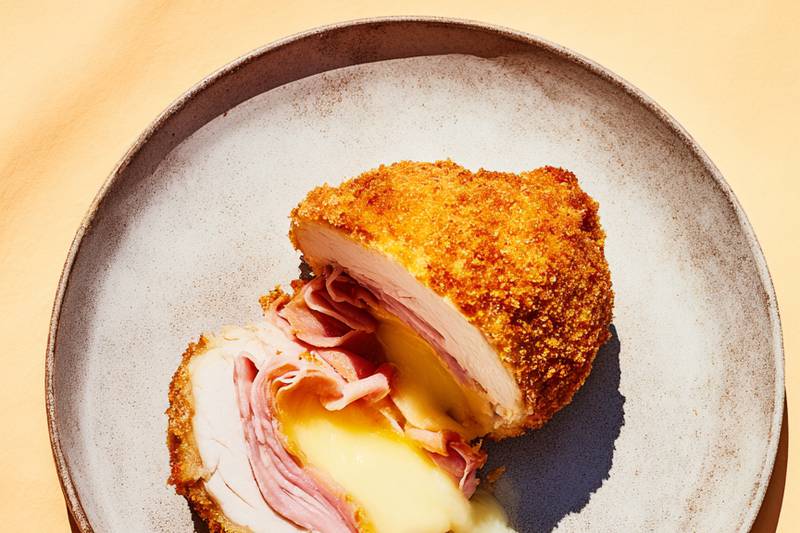 Le Cordon bleu maison au Saint-Nectaire