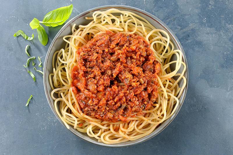 Recette de pâtes à la bolognaise - Programme Malin