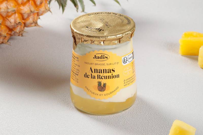 Le Yaourt brassé ananas "Jadis" monmarché.fr