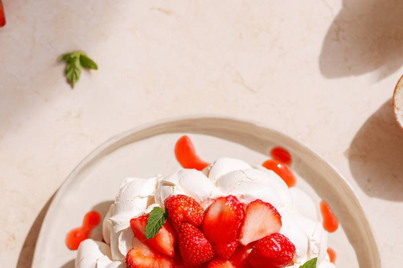 La Pavlova Express aux Fraises
