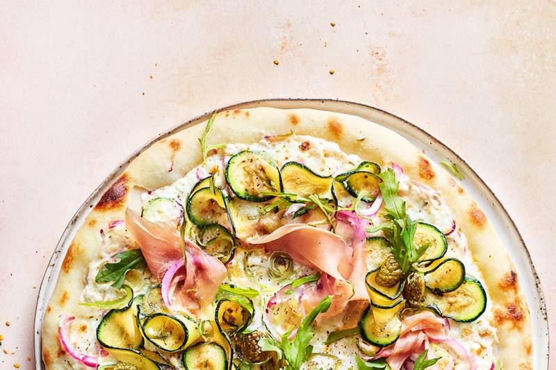 La Pizza blanche roquette & Parme
