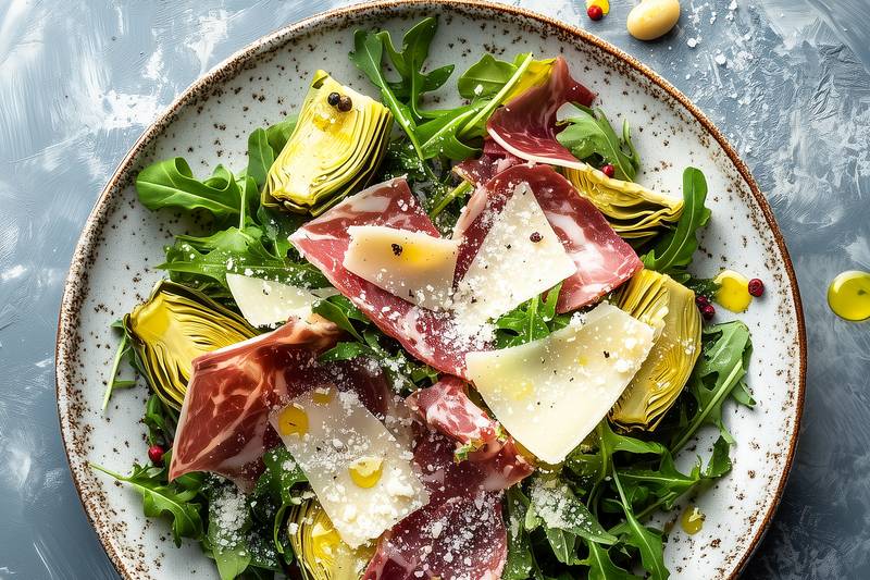 Recette fraîche – La Salade d’artichauts poivrade au jambon - Mon