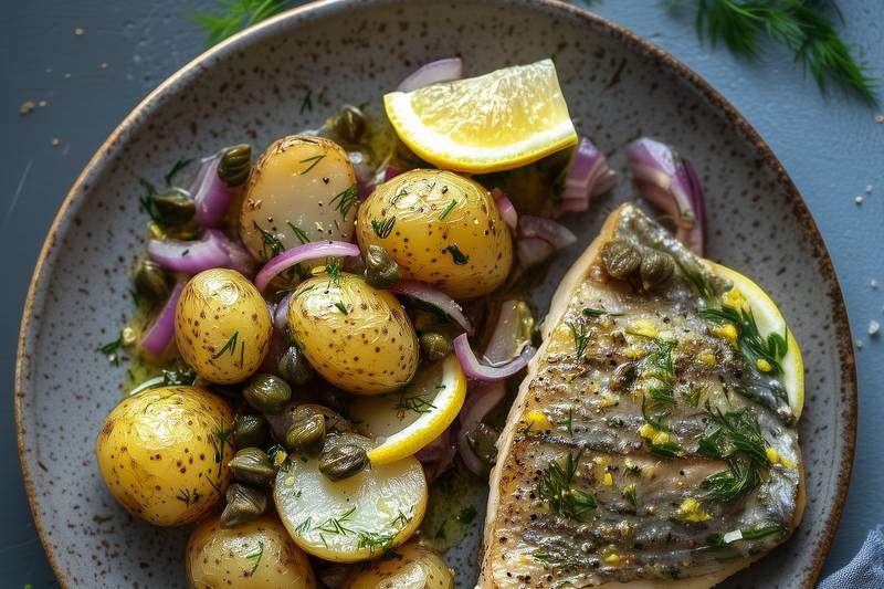 La salade de pommes de terre inspirée de la cuisine d’Ottolenghi