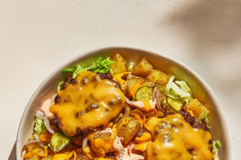 Le Burger façon bowl