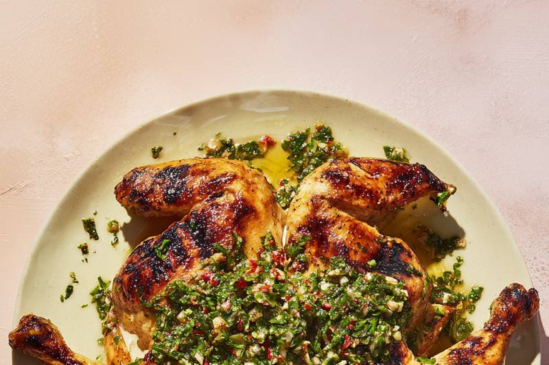 Le Coquelet grillé au BBQ