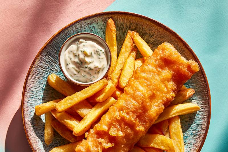 Le Fish and chips