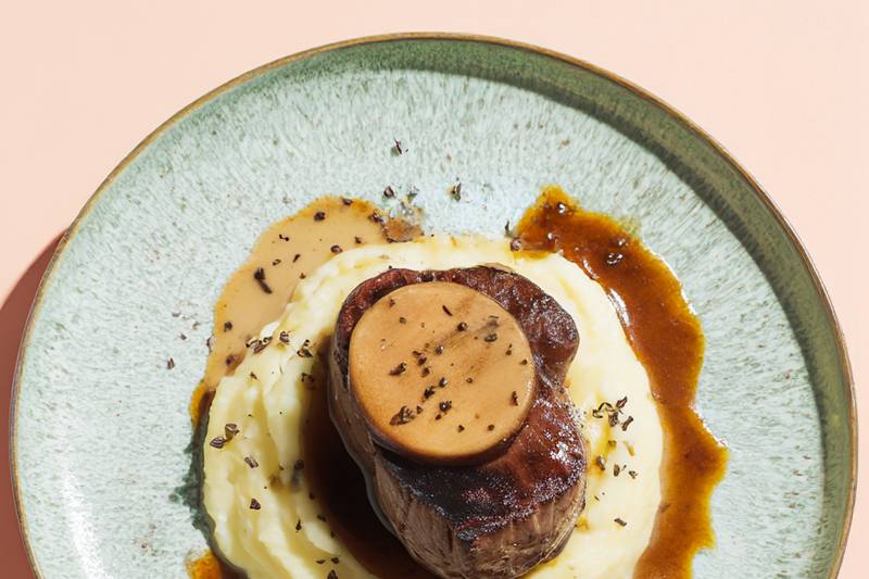 Le Tournedos Rossini et sa purée à la truffe