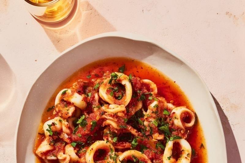 Les Calamars à la sicilienne