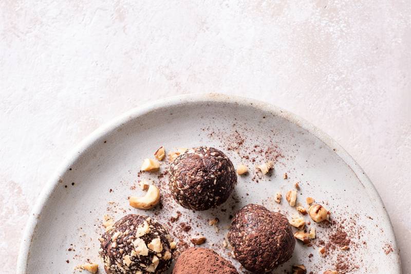 Les Energy Balls Datte Cacao