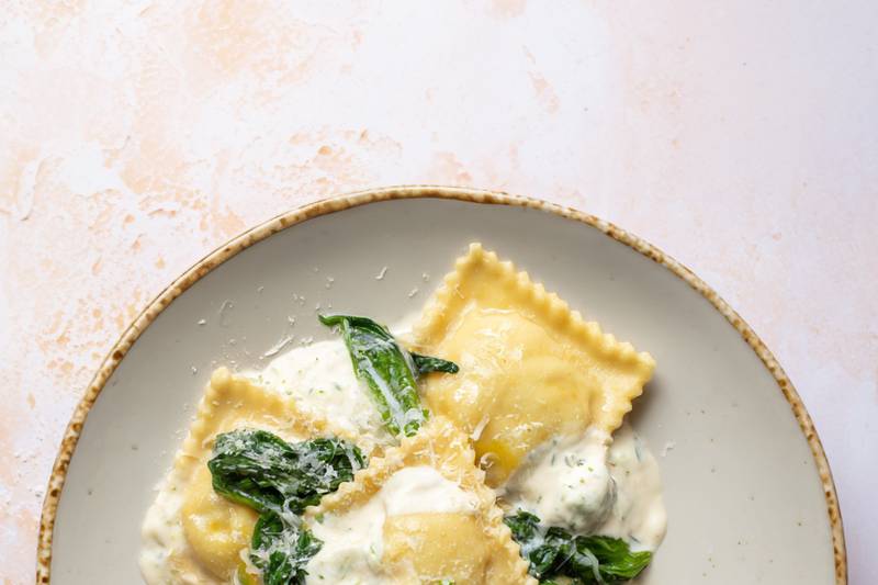 Les Raviolis crémeux burrata
