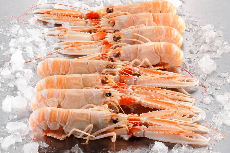 Les Langoustines cuites - mon-marché.fr