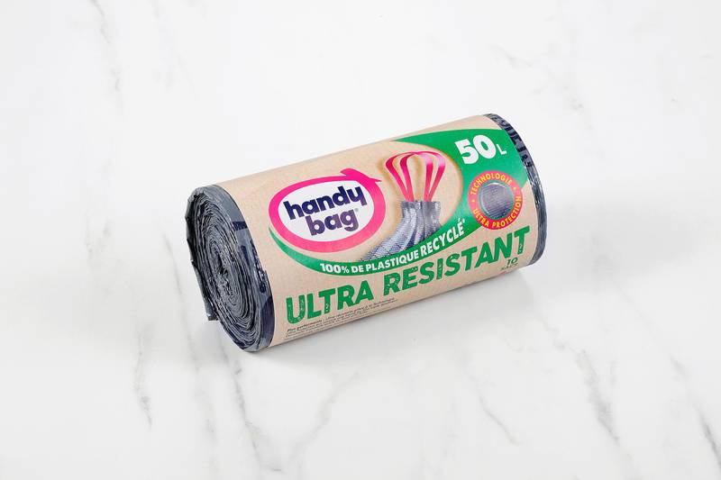 Gut Günstig 10 Sacs Poubelle 25L Avec Poignée Résistants