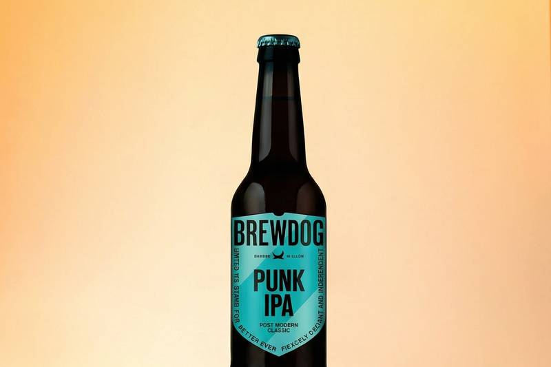 T-shirt Bière Homme Noir 3XL Brewdog Punk IPA Keg - Rent A