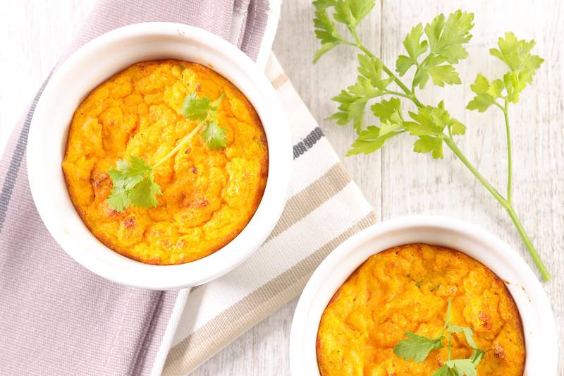 Les Petits flans de saumon
