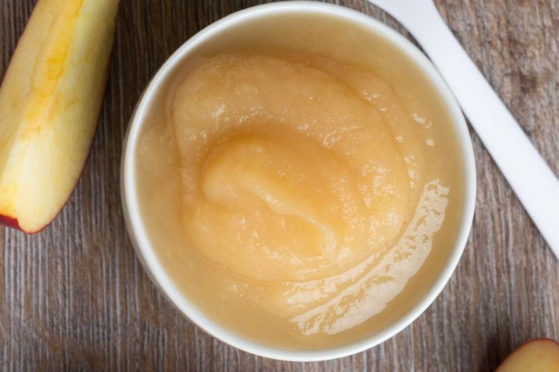 La Compote pomme banane vanille