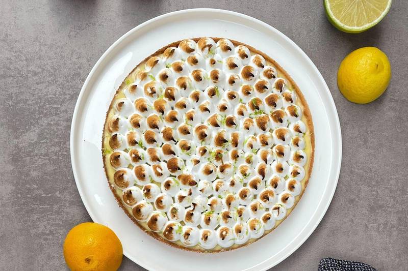 La Tarte au citron meringuée