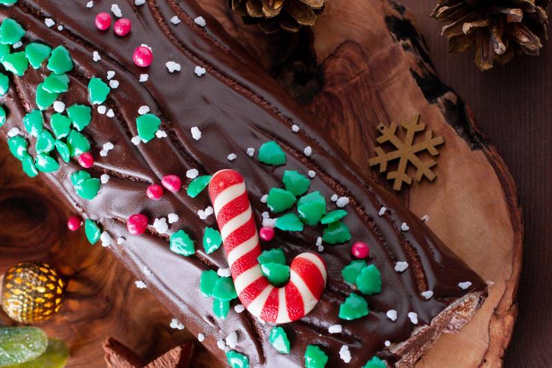 La Bûche de Noël avec insert