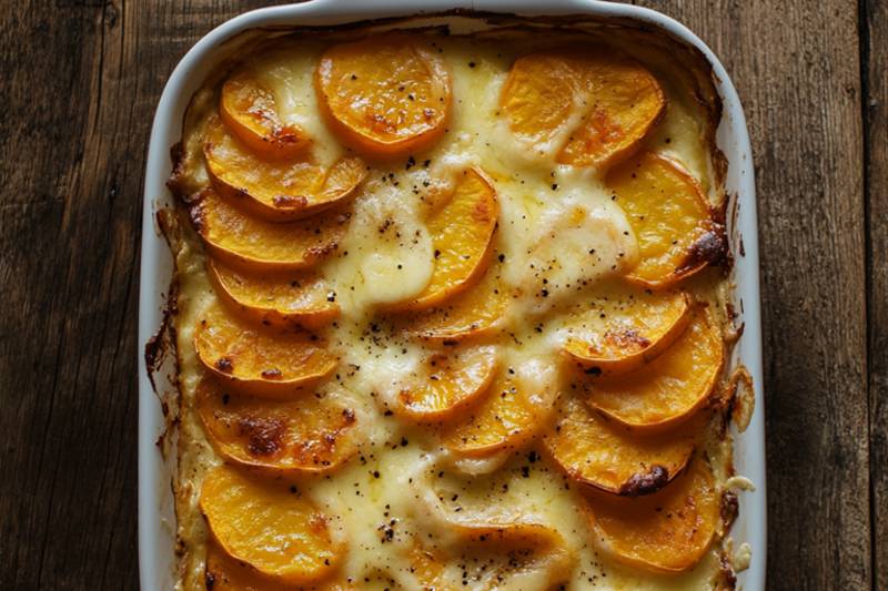 Le gratin dauphinois revisité aux patates douces