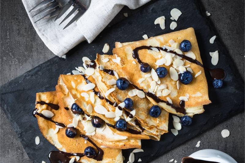 Les Crêpes au chocolat