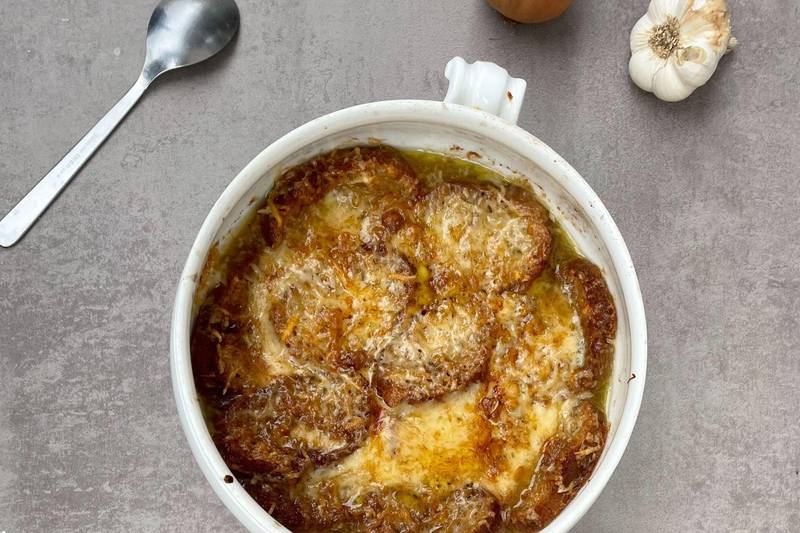 La Soupe à l'oignon gratinée