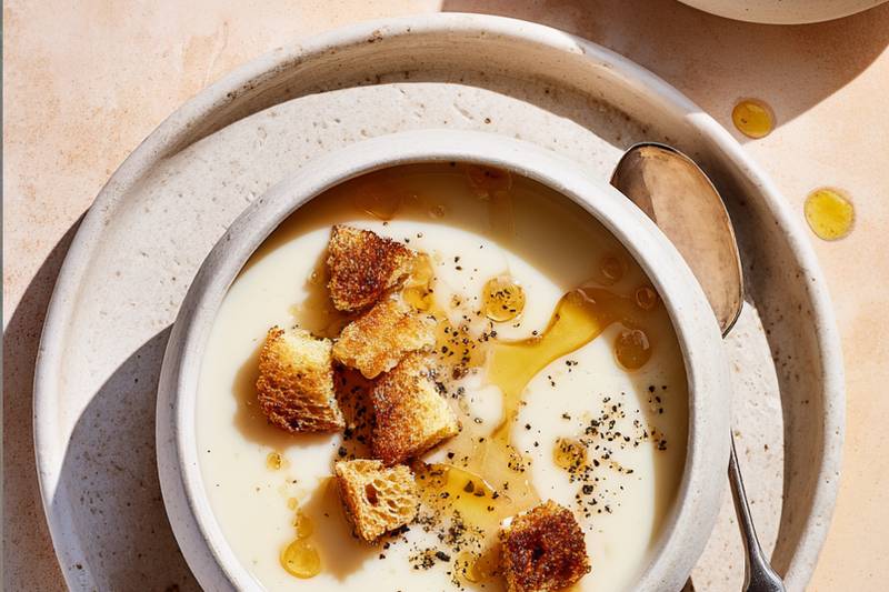 Le Velouté de navets au miel
