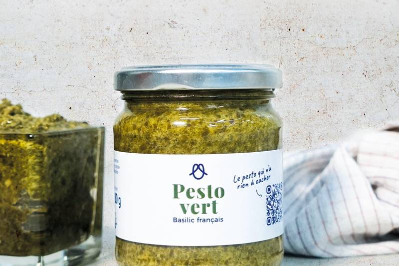 Le Pesto vert au basilic français BIO monmarché.fr