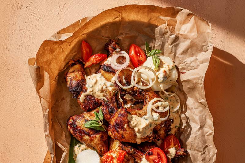 Le Poulet mayo à la chikwangue 🇨🇩