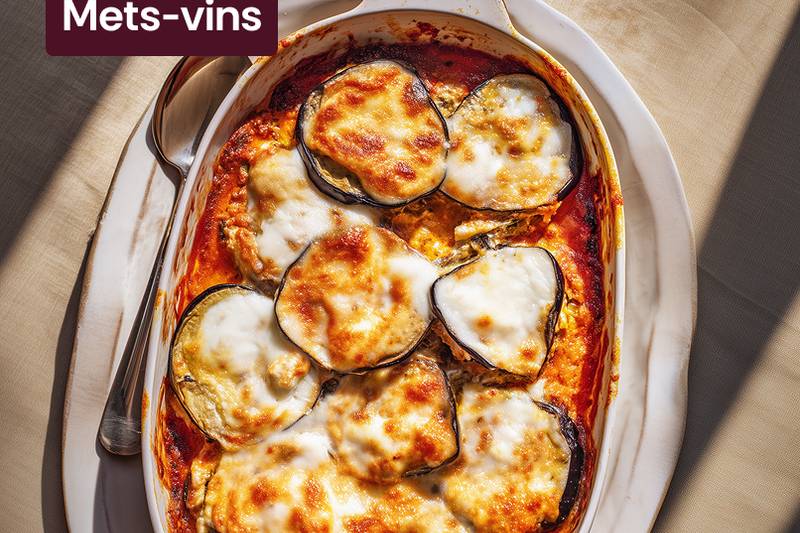 Le Gratin d’aubergines au parmesan