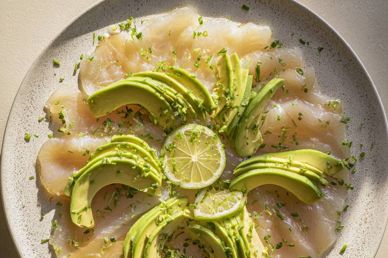 La Daurade en carpaccio