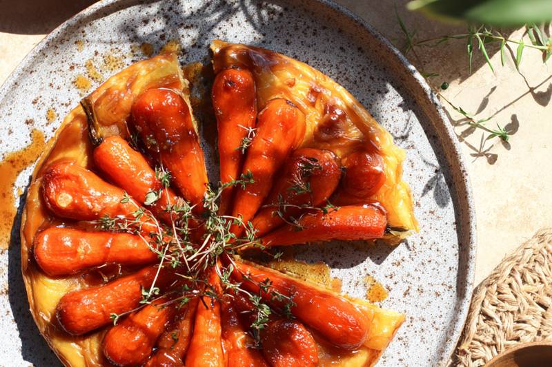 La Tarte Tatin aux carottes