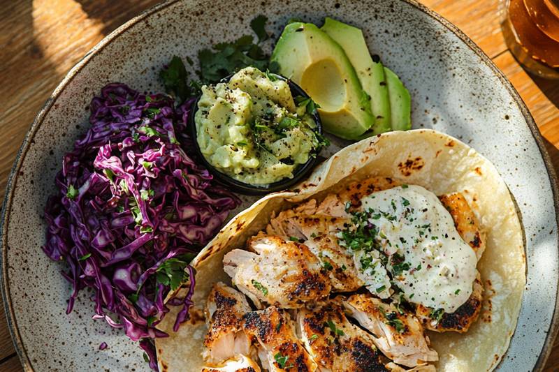 Les Tacos de poulet 🇲🇽