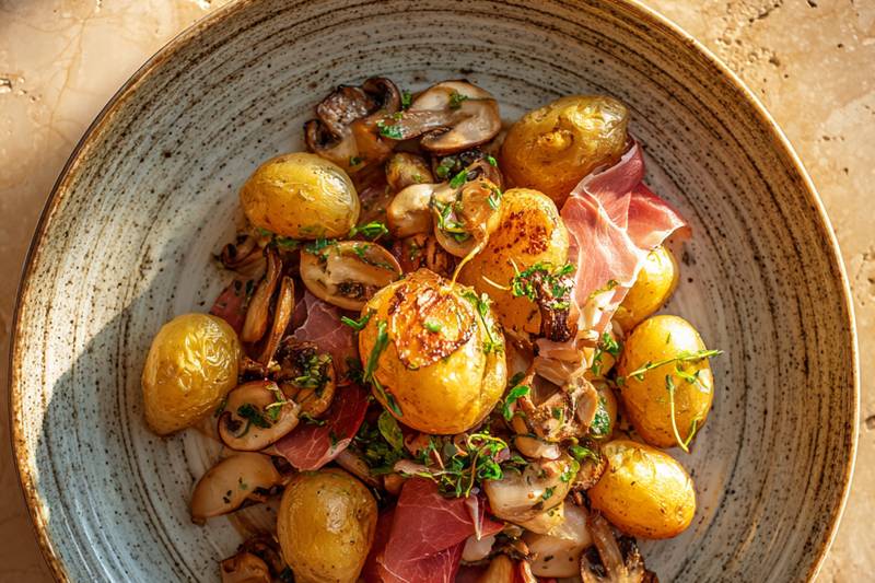 La Poêlée de pommes de terre au lard de Patanegra