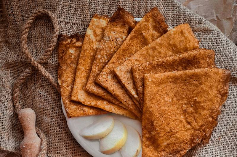Pâte à crêpes au cidre