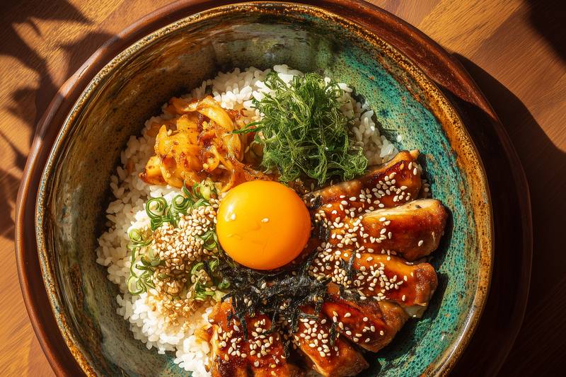 Le Donburi au poulet