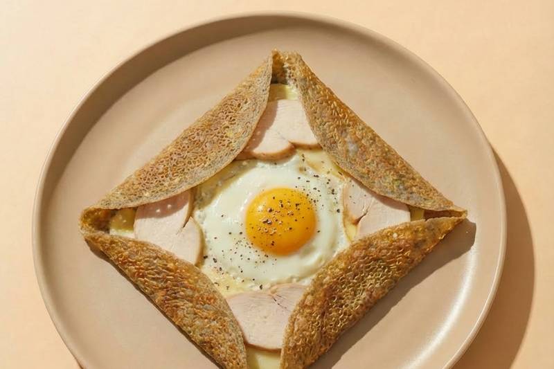 La Galette complète au blanc de poulet 🇫🇷