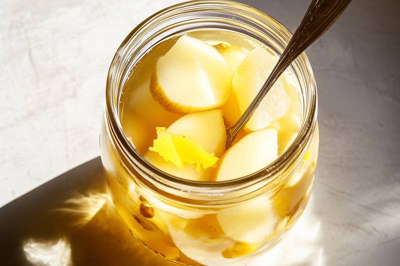 Le Rhum arrangé poire-citron
