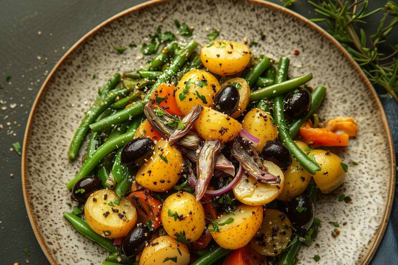 La Salade aux anchois