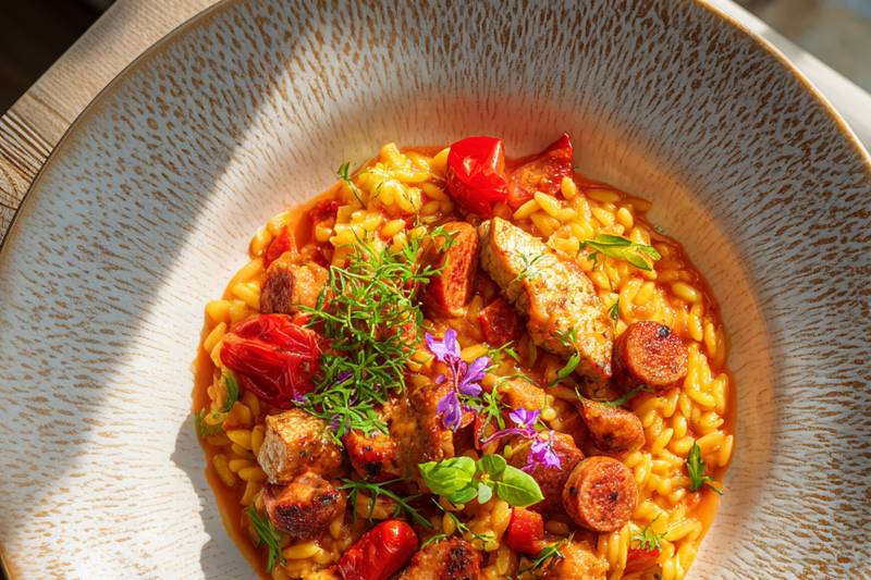 Orzo à l'espagnole 🇪🇸