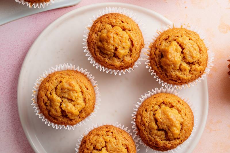 Les Muffins aux carottes et noisettes