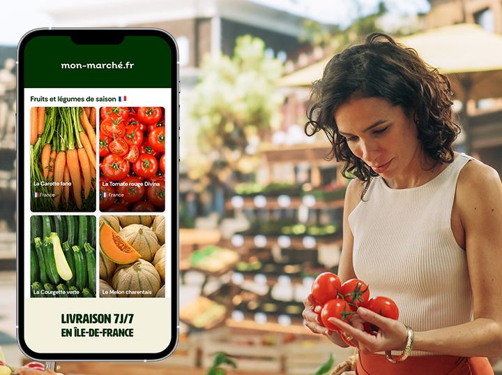 Courses Mon Marché livrées à domicile