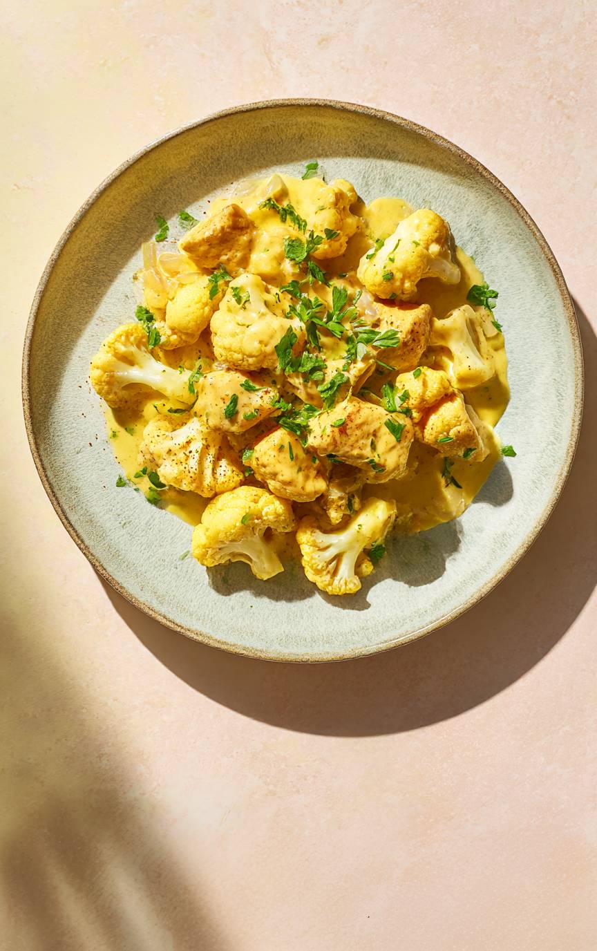 Poulet curry chou-fleur