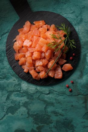 Les Brisures de saumon fumé