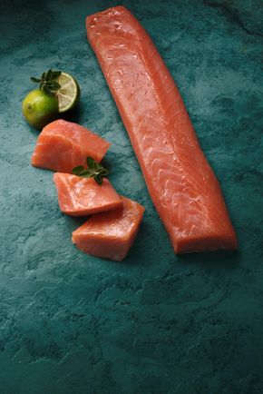 Le Cœur de saumon fumé de Norvège