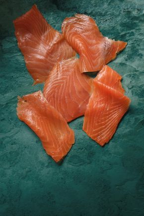 Les Tranchettes de saumon fumé